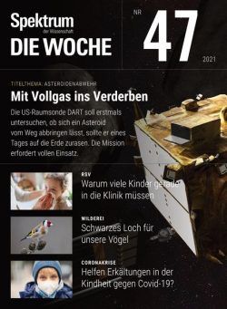 Spektrum – Die Woche – 25 November 2021