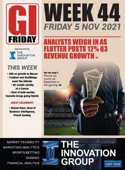 The Gambling Insider Friday – 5 November 2021