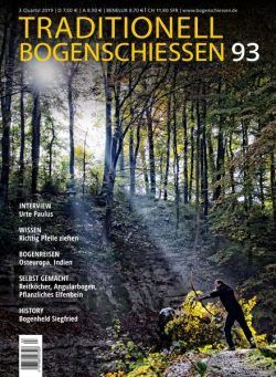 Traditionell Bogenschiessen – August 2019