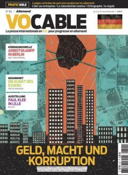 Vocable Allemand – 11 Novembre 2021