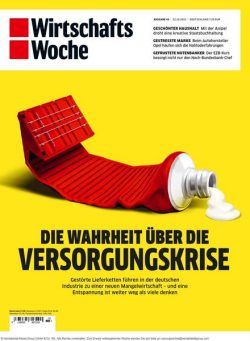 Wirtschaftswoche – 22 Oktober 2021