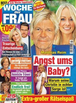 WOCHE DER FRAU – 03 November 2021