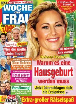 WOCHE DER FRAU – 10 November 2021