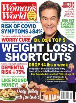 Woman’s World USA – October 11, 2021