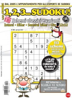 123 Sudoku – gennaio 2022