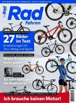 Aktiv Radfahren – Januar-Februar 2022