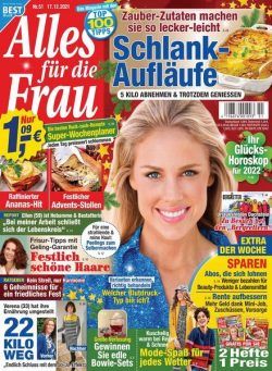 Alles fur die Frau – 17 Dezember 2021