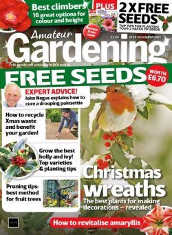 Amateur Gardening – 18 December 2021