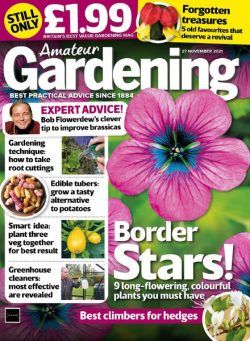 Amateur Gardening – 27 November 2021