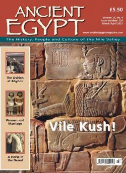 Ancient Egypt – March-April 2021