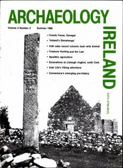 Archaeology Ireland – Summer 1988