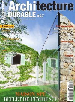 Architecture Durable – Novembre-Decembre 2021