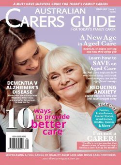 Australian Carers Guide VIC-TAS – October 2021