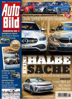 Auto Bild Germany – 09 Dezember 2021