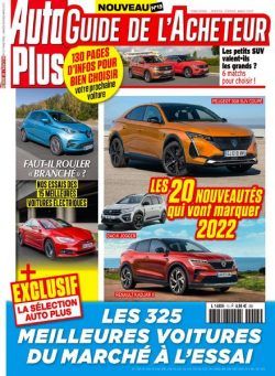 AUTO PLUS GUIDE DE L’ACHETEUR – janvier 2022