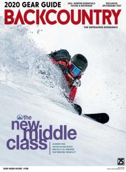 Backcountry – Issue 128 – The 2020 Gear Guide – 23 September 2019