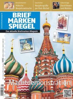 Briefmarken Spiegel – Januar 2022