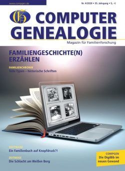 Computergenealogie – Dezember 2020