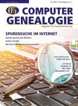 Computergenealogie – Juni 2021