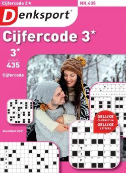 Denksport Cijfercode 3 – 02 december 2021