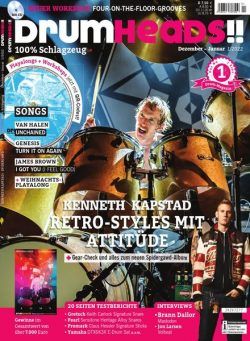 DrumHeads – Dezember 2021 – Januar 2022