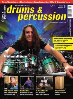 Drums & Percussion – Januar-Februar 2022