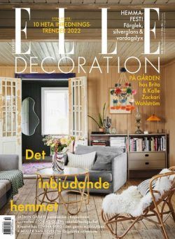 Elle Decoration Sweden – december 2021