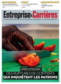 Entreprise & Carrieres – 06 decembre 2021