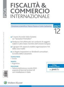 Fiscalita & Commercio Internazionale – Dicembre 2021