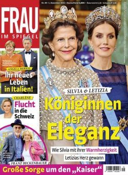 Frau im Spiegel – 01 Dezember 2021