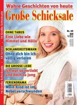 Grosse Schicksale – 08 Dezember 2021