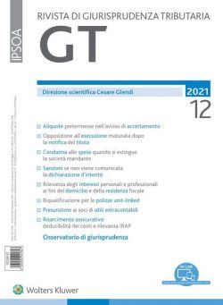 GT Rivista di Giurisprudenza Tributaria – Dicembre 2021