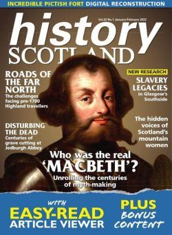 History Scotland – January-February 2022