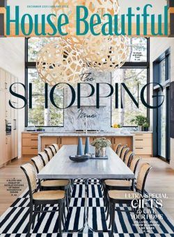 House Beautiful USA – December 2021