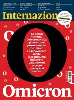 Internazionale – 3 Dicembre 2021