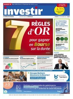 Investir – 27 Novembre 2021