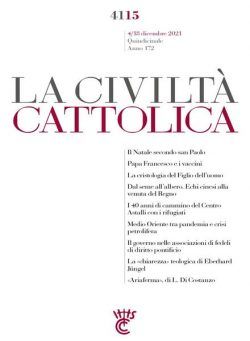 La Civilta Cattolica – 4 Dicembre 2021