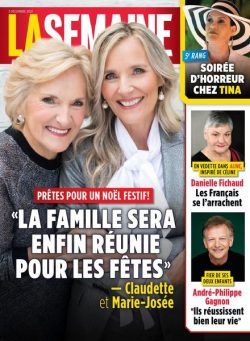 La Semaine – decembre 03, 2021