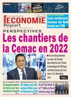 Le quotidien de l’economie magazine Afrique – 13 decembre 2021