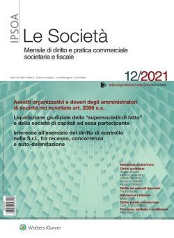 Le Societa – Dicembre 2021