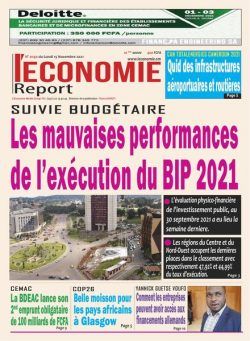 L’Economie International – 15 novembre 2021