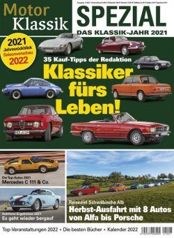 Motor Klassik – 29 November 2021