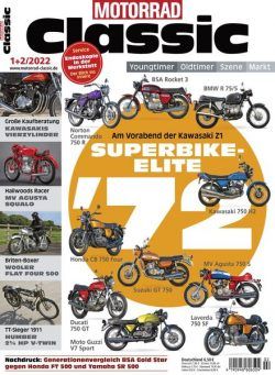 MOTORRAD CLASSIC – Dezember 2021