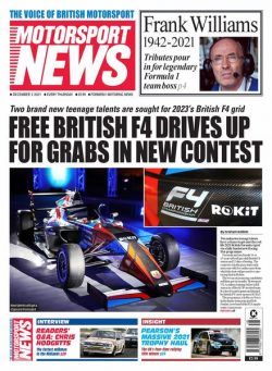 Motorsport News – December 02, 2021