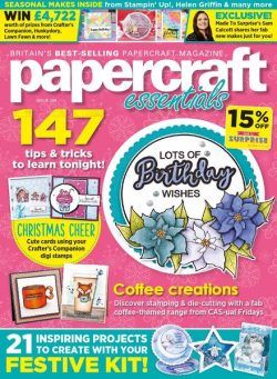 Papercraft Essentials – Issue 206 – November 2021