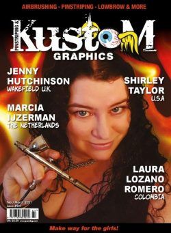 Pinstriping & Kustom Graphics – February-March 2021