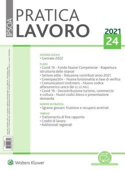 Pratica Lavoro – 4 Dicembre 2021