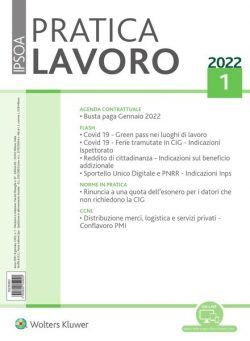 Pratica Lavoro – Gennaio 2022