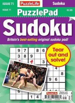 PuzzleLife PuzzlePad Sudoku – 02 December 2021