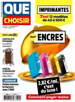 Que Choisir – Janvier 2022